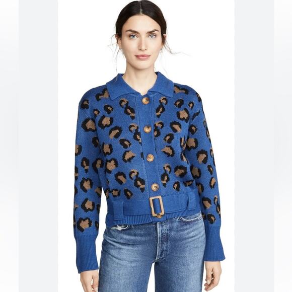 Moon River Belted Cardigan Sweater, NWOT, Size Small - Picture 1 of 11